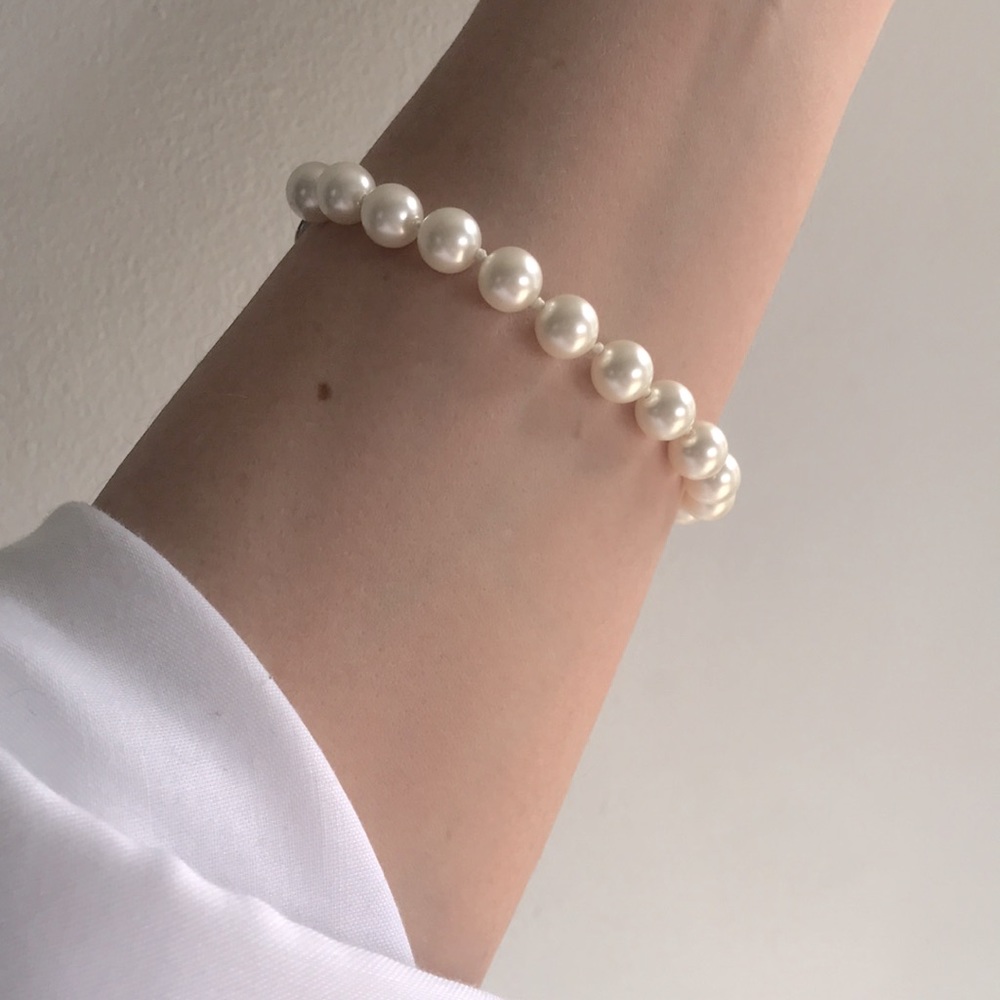 Vintage Pearl Bead Bracelet 💫